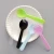 Import 2019 hot sale Colorful Disposable Plastic Fruits cake , salad  spoon  fork from China