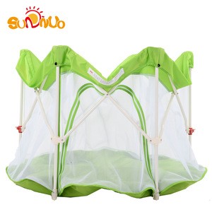 2019 Hot Sale Indoor and Outdoor Foldable Baby Safety Fence Playpen