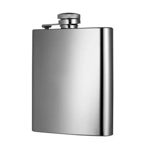 2019 OEM stainless steel hip flask accept custom,ss304 hip flask stainless steel hip flask