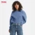 Import 2019 Women Computer Knitted Thick Warm Sweater Distressed Cropped Sweater from China
