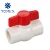 Import 2020 china supplier manufacturing plastic 50mm grey color female male pvc ball valve from China
