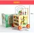 2020 Chinese Wooden maze baby walk WBW001 learning clock and canton animal slide shape abacus 5 in 1 eudcational toys