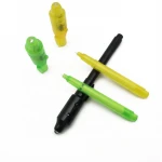 2020 hot sale fashion magic spy pen secret message agent with uv pen invisible ink pen for kids
