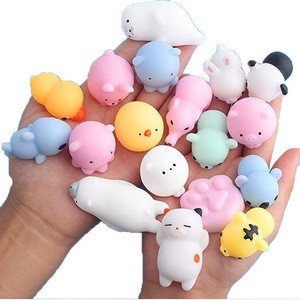2020 Mini Cute Soft Squishies Slow Rising Toy Squeeze Stretchy Animal Seals Healing Toys