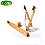 2020 New Arrivals Bamboo Charcoal Children For Medium Family Bamboo Toothbrush  Eco Friendly Toothbrush