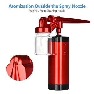 2020 New Style Portable Professional Rechargeable Mini Airbrush With Air Compressor Water Tank