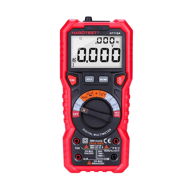 2020 New trendy products true rms digital multimeter unique products from china