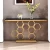 Import 2020 newest nordic style  modern sidetable console table from China