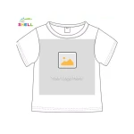 2021 Baby Summer Clothing Toddler Baby Girl Short Sleeve T Shirts Cute Letters Print Short Sleeve Crewneck Kids Tops In New Year
