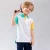 Import 2021 Color Block Uniform Style Baby Boy Clothing Polo Cotton T Shirt With Button-Down For Sports from China