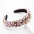 Import 2021 Fashion Baroque Headbands Pearls Flower Beads Hair Accessories Padded Knot Headband Jewel from China