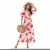 Import 2021 New Arrials casual dress Short sleeve summer dresses v-neck seaside maxi dress holiday floral  beach wear women clothing from China