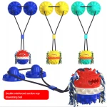 2021 new natural rubber pet sucker leaking molar ball pet chew toy ball