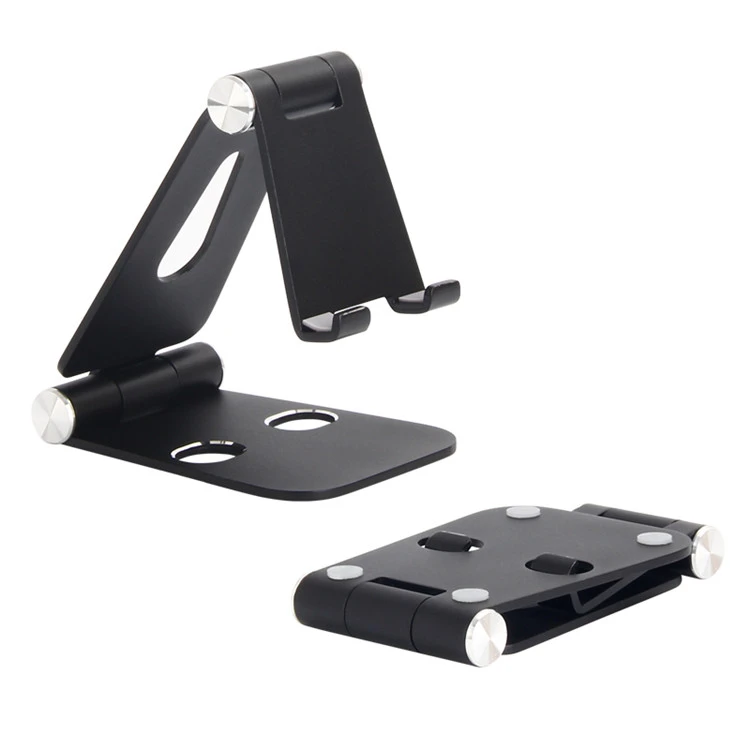 2021 New Universal Desktop Phone Stand Holder Aluminum Tablet Stand with Multi-Angle Rotatiton