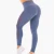 Import 2021 Trendy Smooth Fabric High Waist Yoga Pants Custom Compression Gym Tights Women Leggings Fitness Wear from China