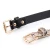 Import 2021 Wholesale Women Snake Gold Square Pin Buckle Belt Custom Belt Women New Retro Slim Leopard Cheap Leather Belts from China