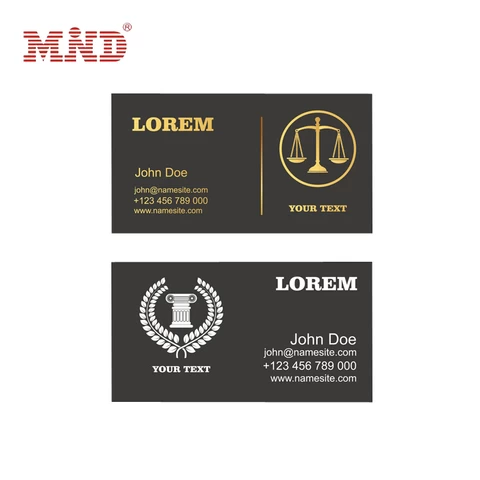 2022 new style plastic business name card