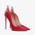 Import 2022 new trend fashion super high heels women shiny patent leather pumps from China