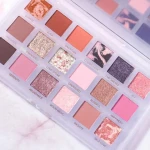 2023 new 18 color multichrome matte long lasting color change eye shadow palette glitter powder