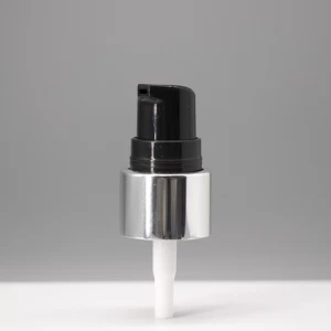 20/410 24/410 Aluminum lastic Cosmetic Packaging Perfume Aluminium Cover cream pump