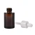Import 20ml 30ml 50ml Amber Blue Glass Cosmetic Dropper Bottles Flat Shoulder Small Cylinder Glass Essential Oil Bottle from China