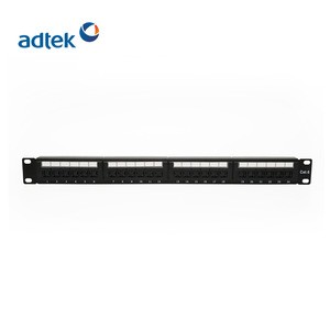 24 Port Cat 6 Patch Panel Approved Hot Sell Top Quality RJ45 Cat6