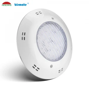 25W IP68 Structure waterproof RGB Synchronous Control 12 led underwater pool light surface mount