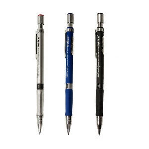 2B no broken metal and plastic auto mechanical artist drawing sketching pencil  with mini pencil sharpener