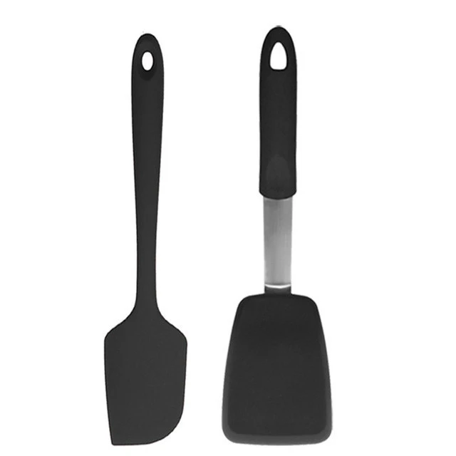 2Pcs Chinese High Quality Premium Silicone Kitchen Tools Set Cooking Utensil For Home