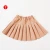 3-10years Baby  Girls PU Leather Pleated Skirt Baby Girl Elastic Waist Short Solid Skirts  pleated skirt