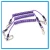 3.0mm PU coated scaffolding retractable tool lanyards with zinc alloy swivel hooks