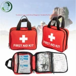 32 Items Emergency kit  of 130 sets 1680D Oxford custom waterproof basic first aid kit