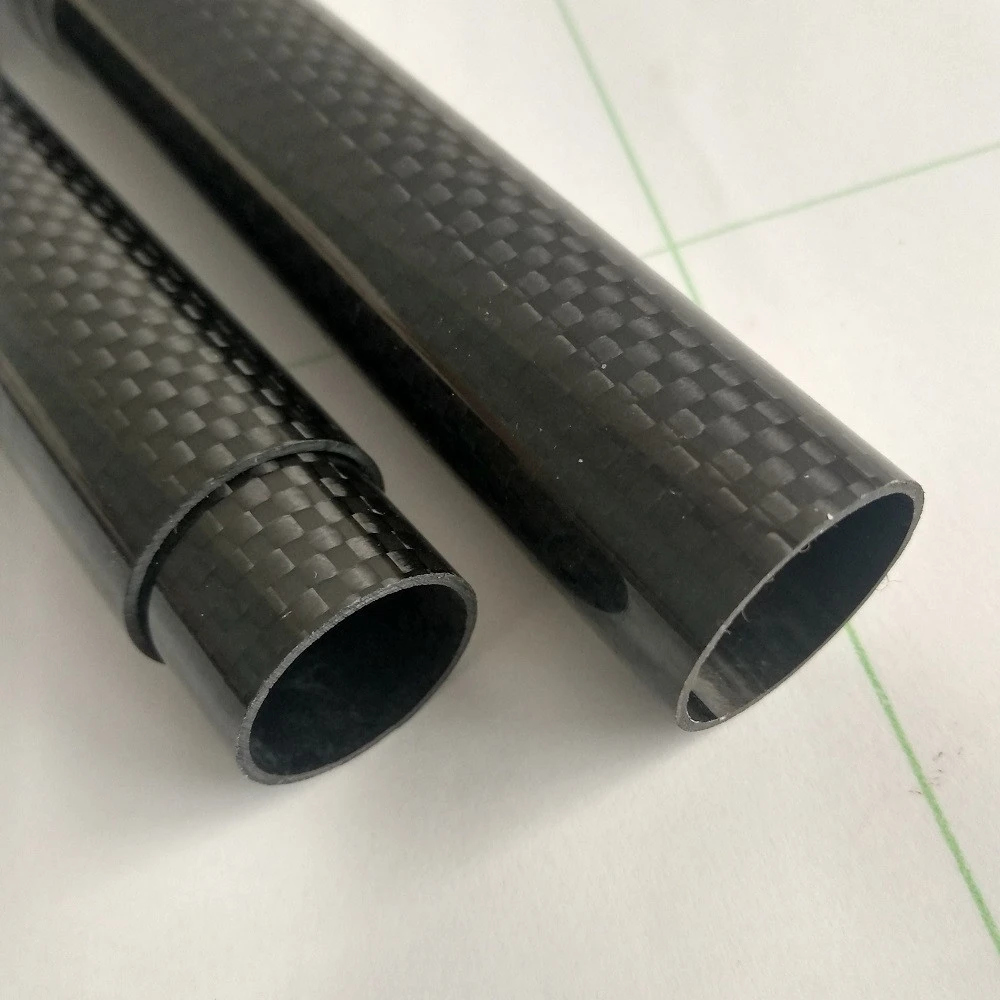 3K Surface 15 x 13 x 500mm Carbon Fiber Tubes 25 22 20 18 16 14 12 10mm Diameter