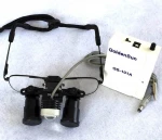 3x surgical dental binocular loupes with led light