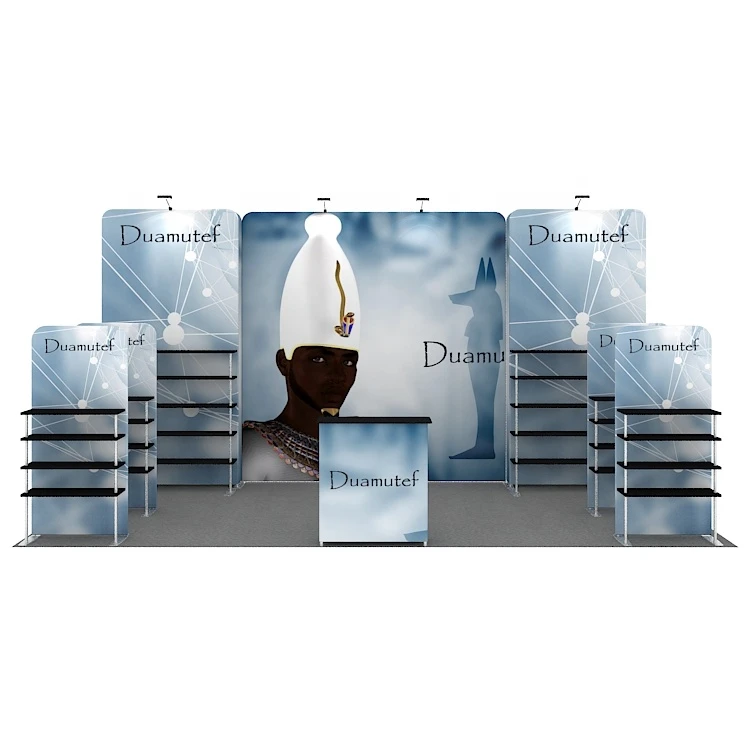 3x6 High Quality Booth Design Customized Logo Durable Easy Assemble Other Trade Show Equipment