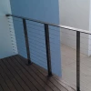 4-6 mm Deck Wire Rope Balustrade Wire Post Handrail Terrace Stainless Steel Tension Cable Railing System