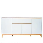 4 Door 1 Drawer Sideboard Modern Wood Design Sideboard Cabinet Home Furniture