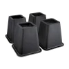 4-pack 5.25 Inch Height Bed Risers Furniture Riser, Bed Lifts --Helps you storage under the bed