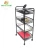 Import 4 Tier Basket Storage Rack Rolling Organizer Shelves Home Bathroom Office Kitchen Trolley Cart from China