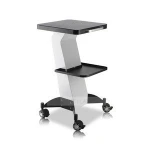 4-wheel mobile portable facial beauty machine salon trolley