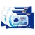 Import 40 pcs travel pack moist toilet tissue flushable wet tissue Wet toilet paper from China