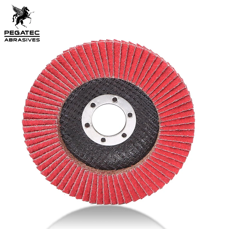 4.5 inches Ceramic flap disc in abrasive tools with TUV certificate