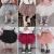 Import 4755/ Small MOQ for customer spring cute multi layer tulle short kids skirt for little girls from China