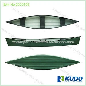 4.86m Family Use 3 seats factory price ocean kayak / plastic canoe kayak