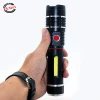 4*AAA zoomable focus tactical Outdoor Flashlight torch Magnetic dual  Waterproof 3W COB  Led Work Light