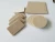 Import 4mm 800g/sqm fiber material Furniture accessories sand Customized self adhesive felt furniture pads from China