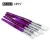 Import 4Pcs White Silicone Nail Brush Paint Brush Set Short Purple Acrylic Handle Brush from China