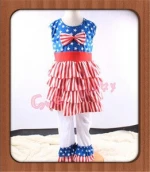 4th July Outfit Spring Outfit Chinese Clothing for Babies Party Dresses Clothes Children Costumes Baby Clothes summer