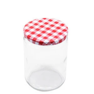 50, 100, 200, 280, 380ml Round Clear Glass Honey Jam Sauce Jar Storage Bottles&amp;Jars