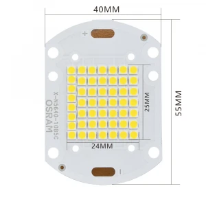 50W  Preh Epistar LED lamp chip DC 30V 1Wsmd integrated LED tube light source